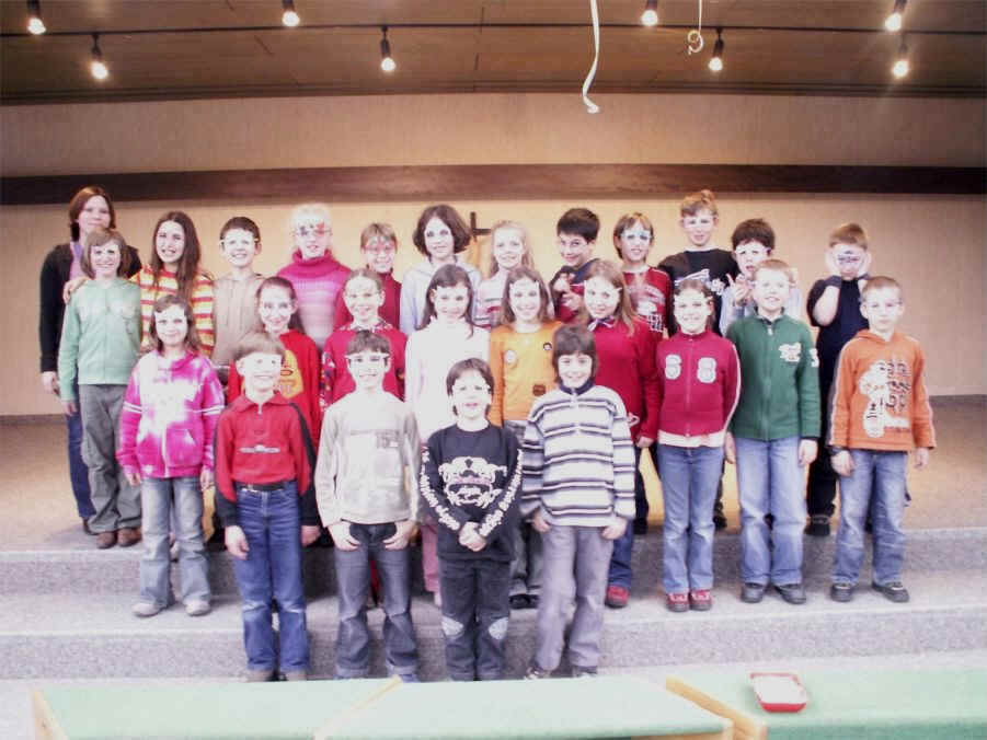 Klasse G4b mit Frau Holocher