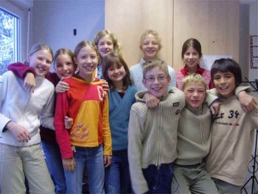 Vinzenz untersttzt die ganze Klasse....