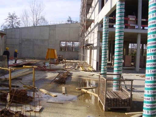 Blick in den spteren Speisesaal